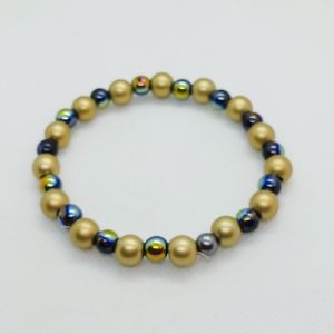 Stainless Steel Beaded Bracelet